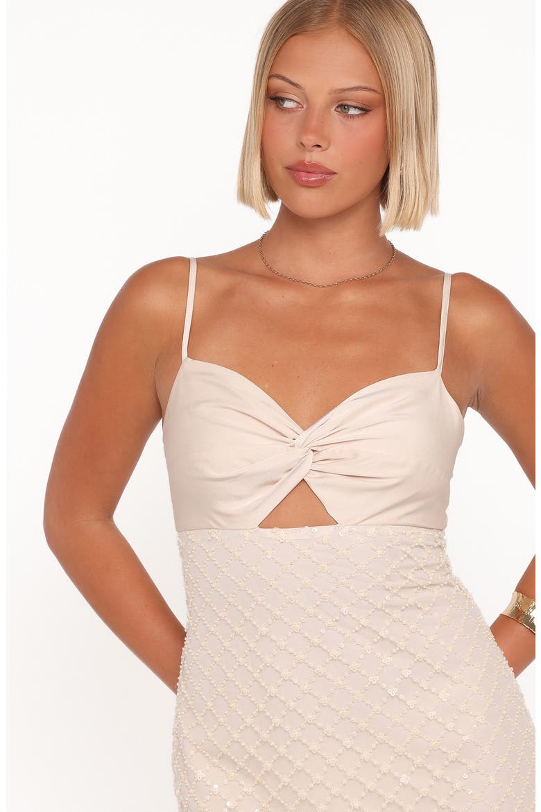 Adira Minidress, Alternate, color, CHAMPAGNE