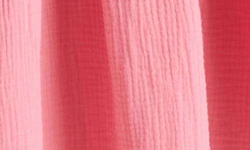 Steve Madden Amira Tiered Cotton Midi Dress In Mauve Glow