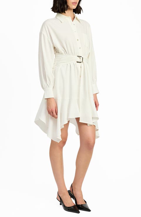 Darla Long Sleeve Shirtdress