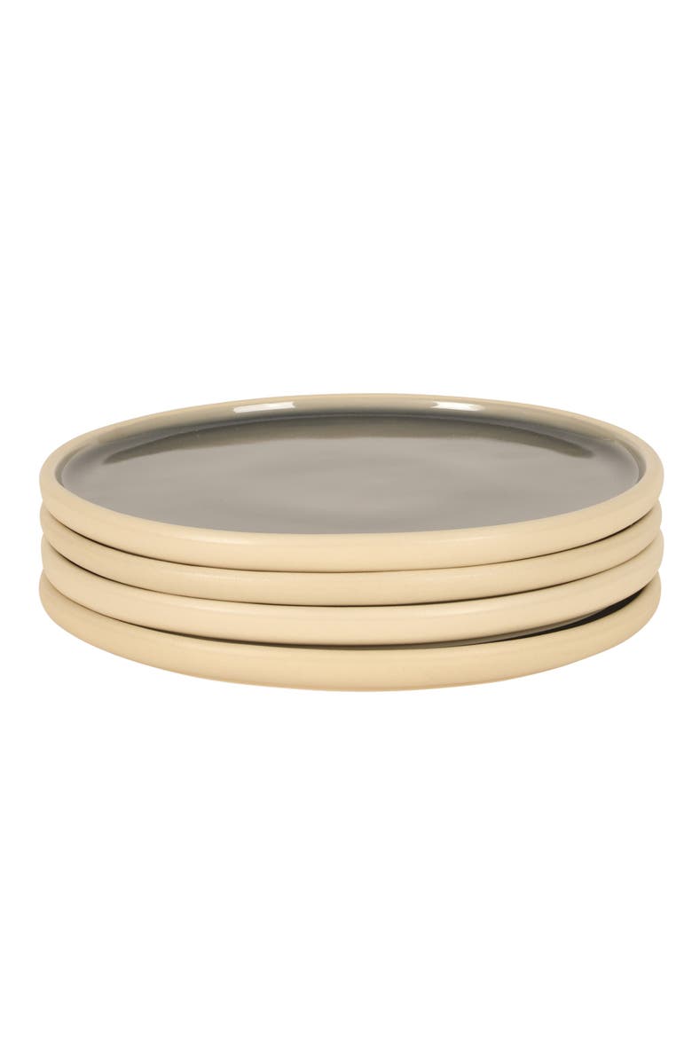 Port Gaia Dinner Plates - Reactive Glaze Dish Set, Alternate, color, Navy