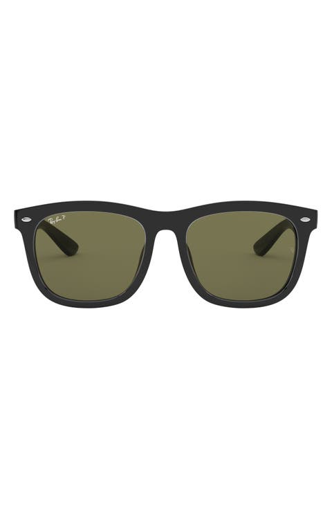 57mm Polarized Square Sunglasses