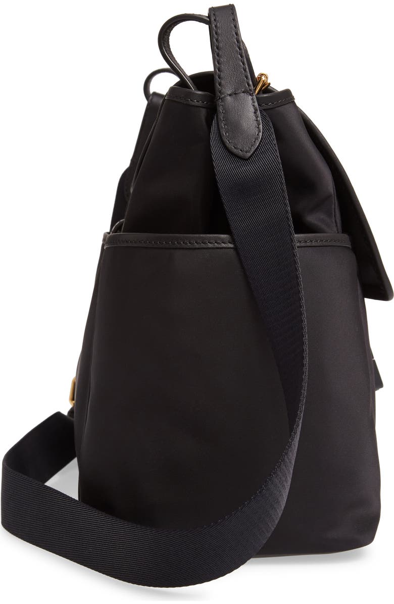Burberry Flap Diaper Bag, Alternate, color,