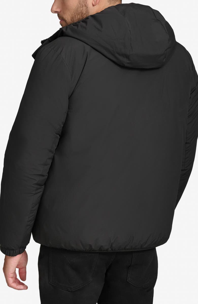 Calvin Klein Hooded Water Resistant Jacket, Alternate, color, 