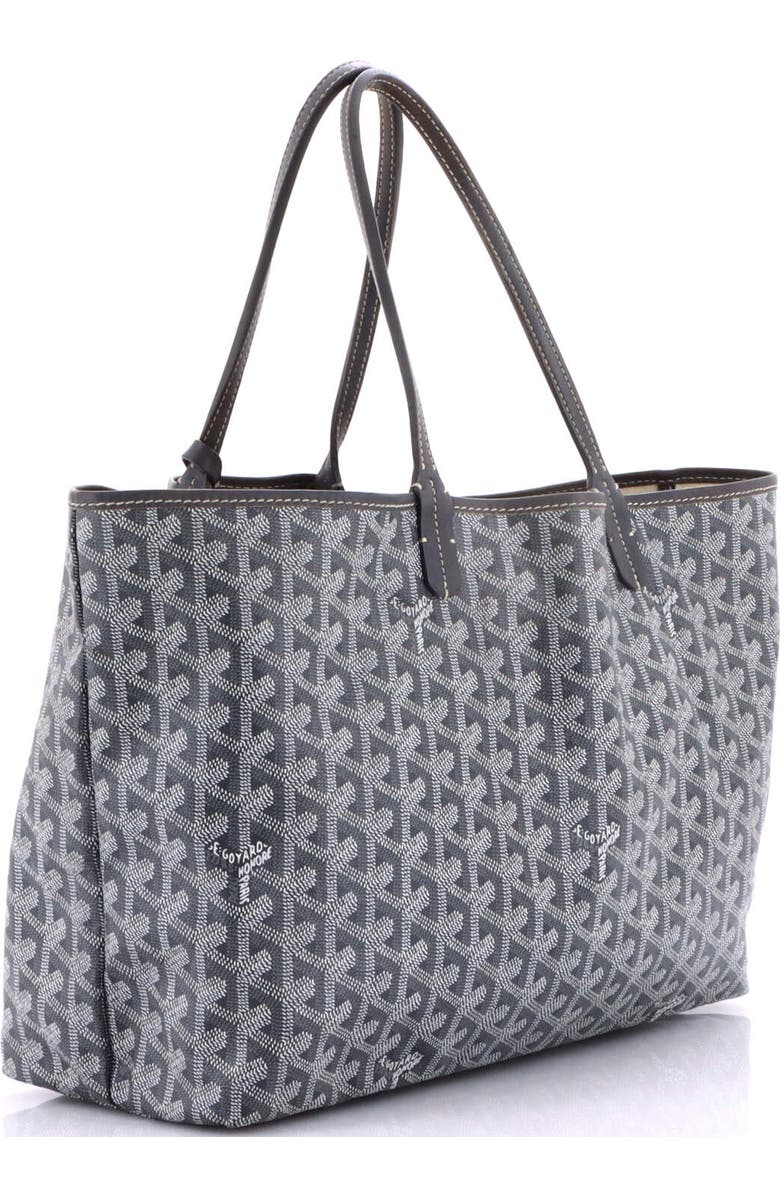 Pre-Owned Goyard Saint Louis Tote Coated Canvas PM, Alternate, color, Gray