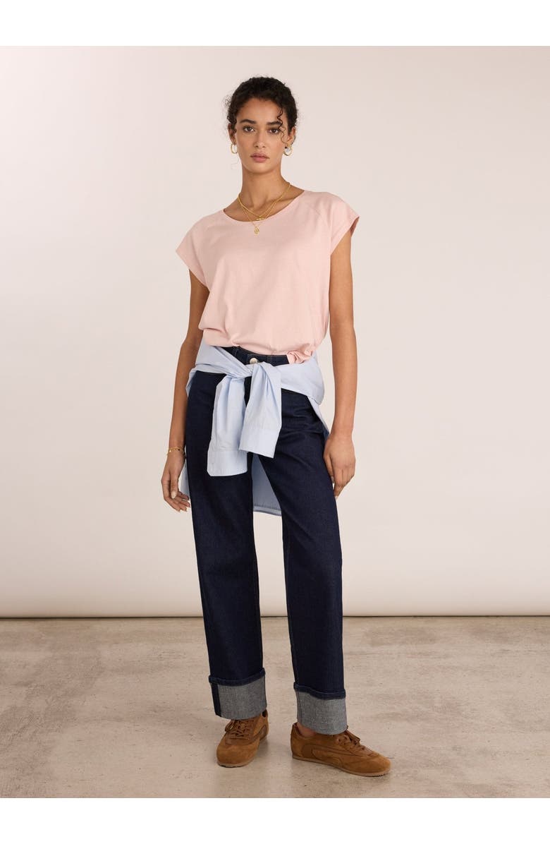 Baukjen Catherine Scoop Neck T-Shirt, Alternate, color, Powder Pink