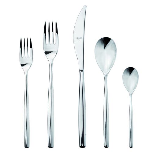 Mepra Stiria Flatware Set In Silver