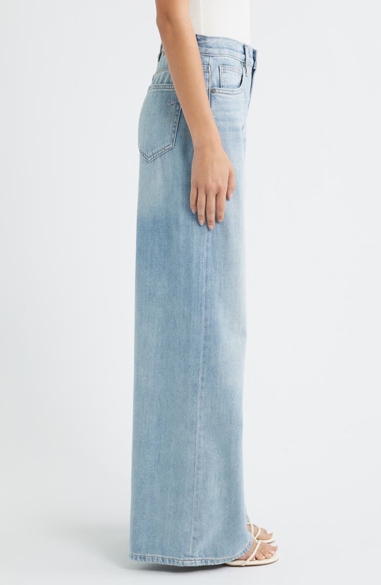 HIDDEN JEANS Clean Super Wide Leg Jeans, Alternate, color, Light Wash