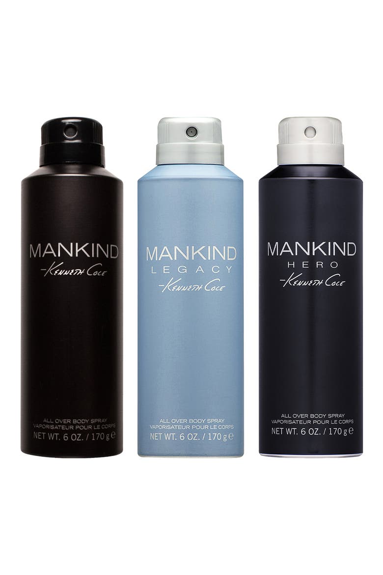 Mankind 3-Piece Fragrance Mist, Main, color, NO COLOR