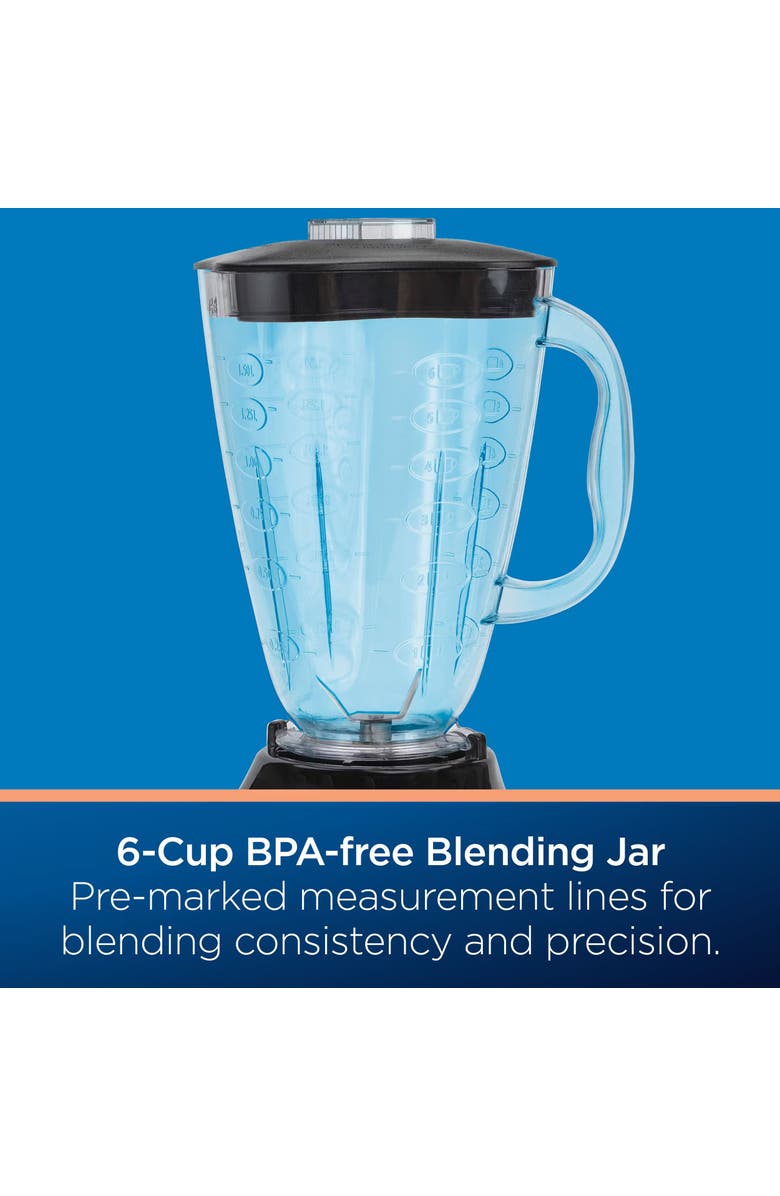 OSTER 3 Speed Classic 6 Cup Blender, Alternate, color, Black