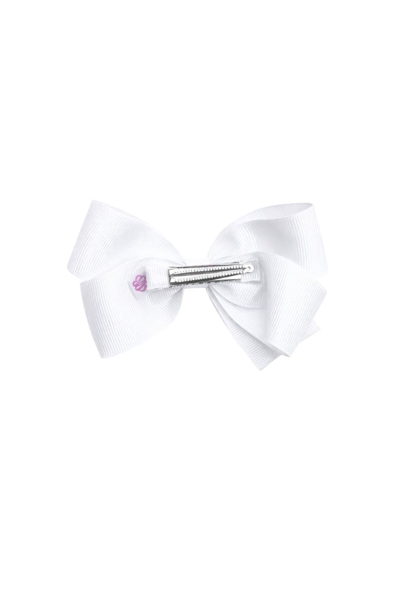 Big Sister Hair Bow, Alternate, color, White