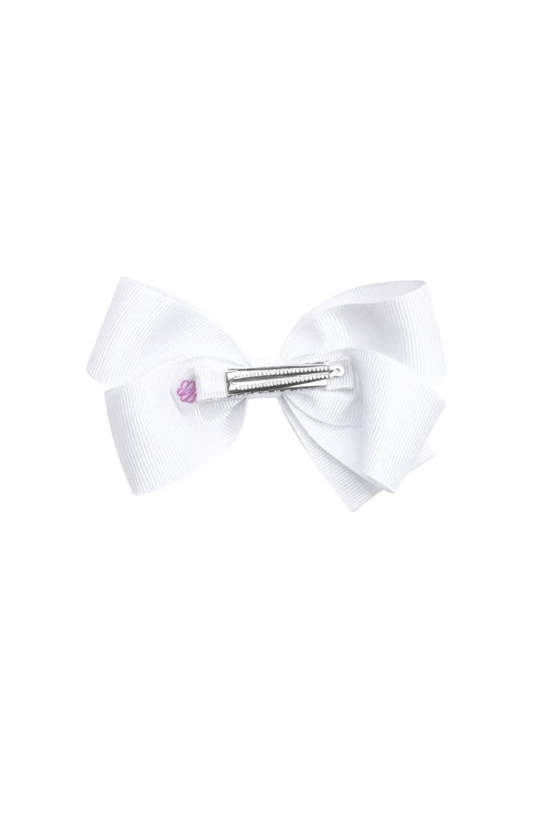 Bits & Bows Big Sister Hair Bow, Alternate, color, White