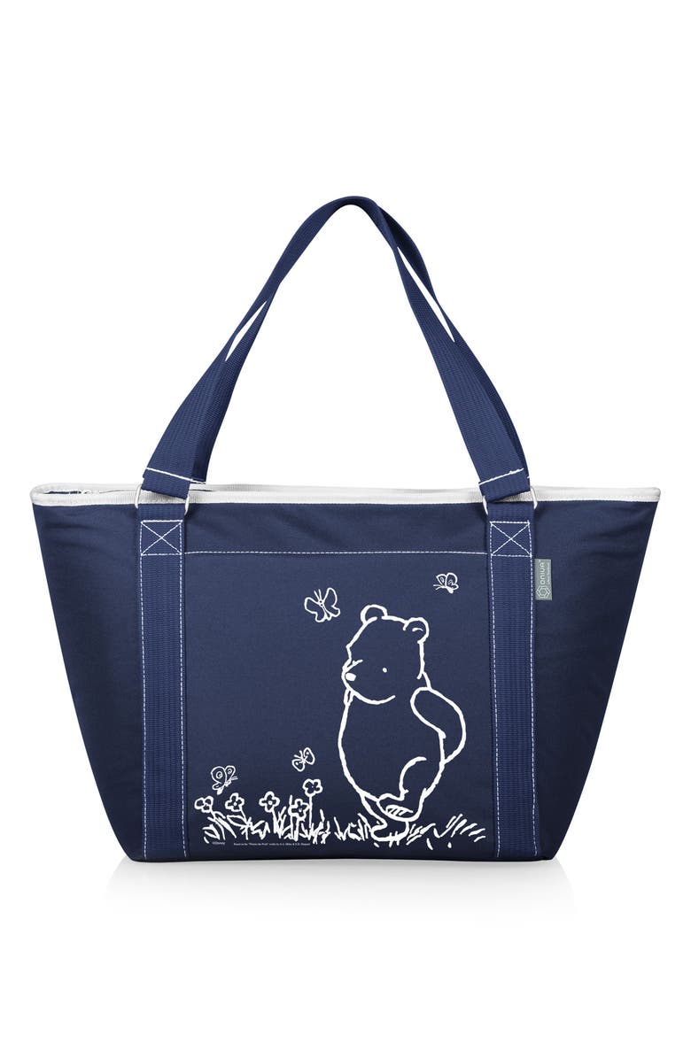 Picnic Time Topanga Cooler Tote, Main, color, Blue