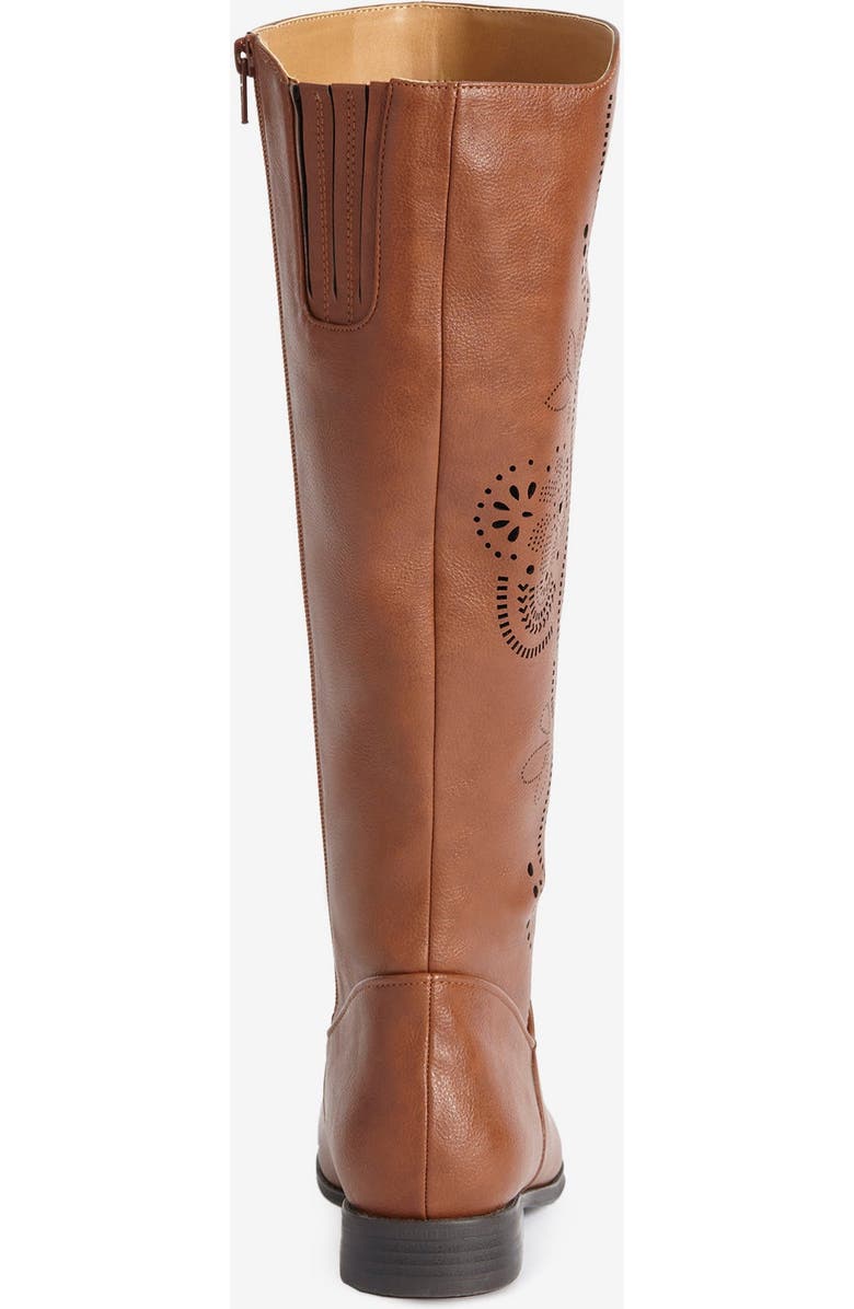 Comfortview The Lili Wide Calf Boot, Alternate, color, Black