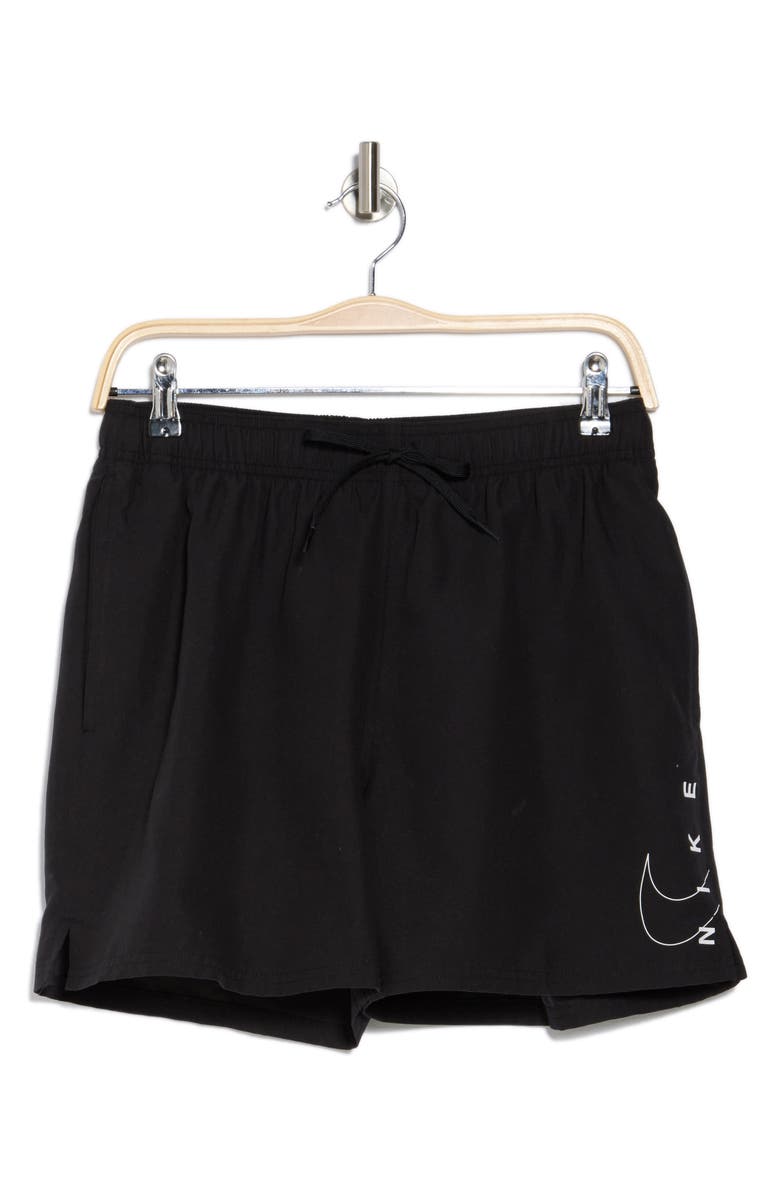 Nike 5-Inch Volley Swim Shorts, Alternate, color, Black