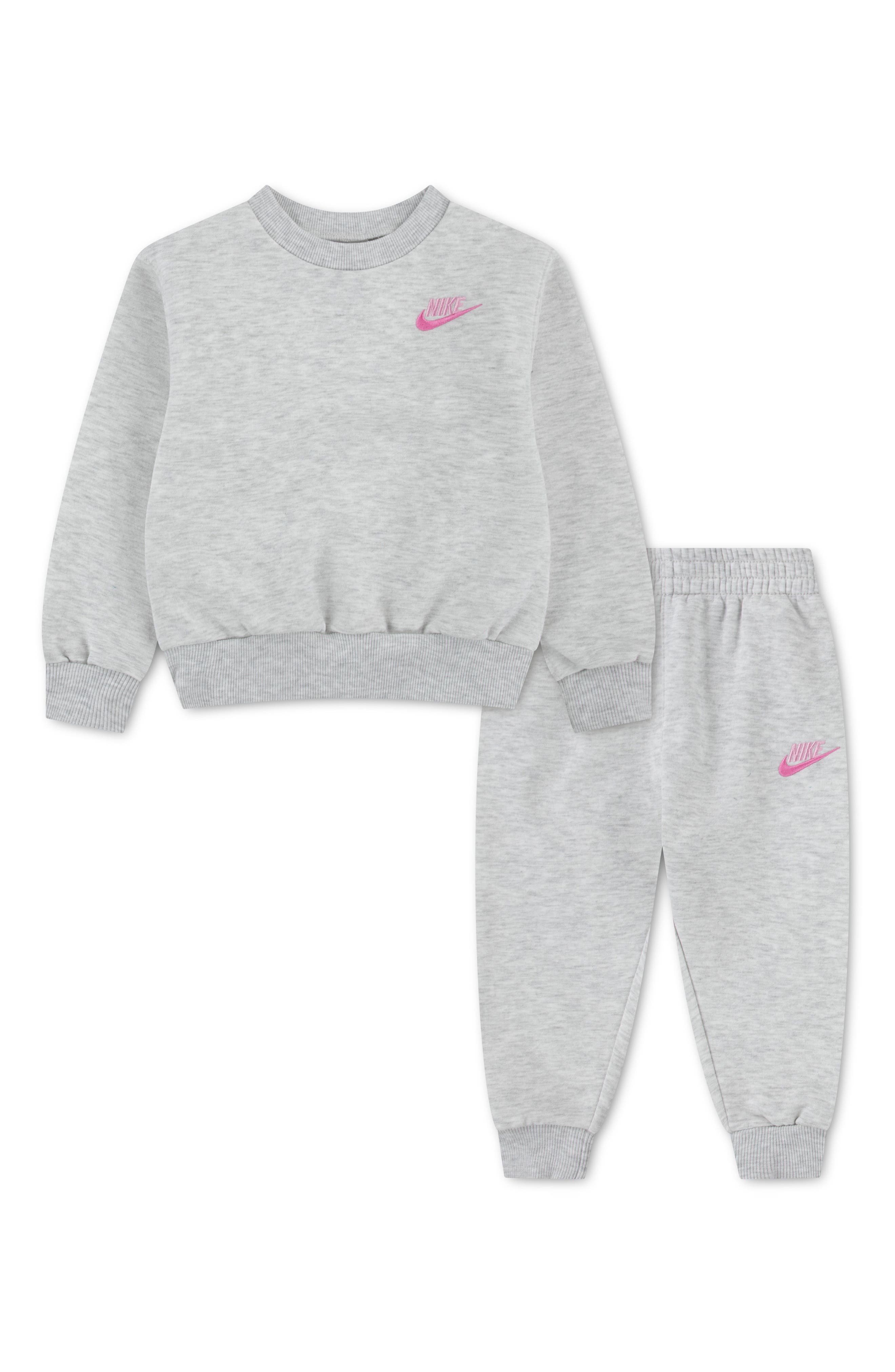 Kids' Logo Crewneck Sweatshirt & Joggers Set