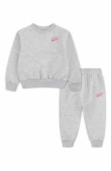 Kids' Logo Crewneck Sweatshirt & Joggers Set