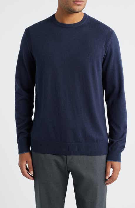 Jack Victor Grassi Crewneck Cotton & Cashmere Sweater