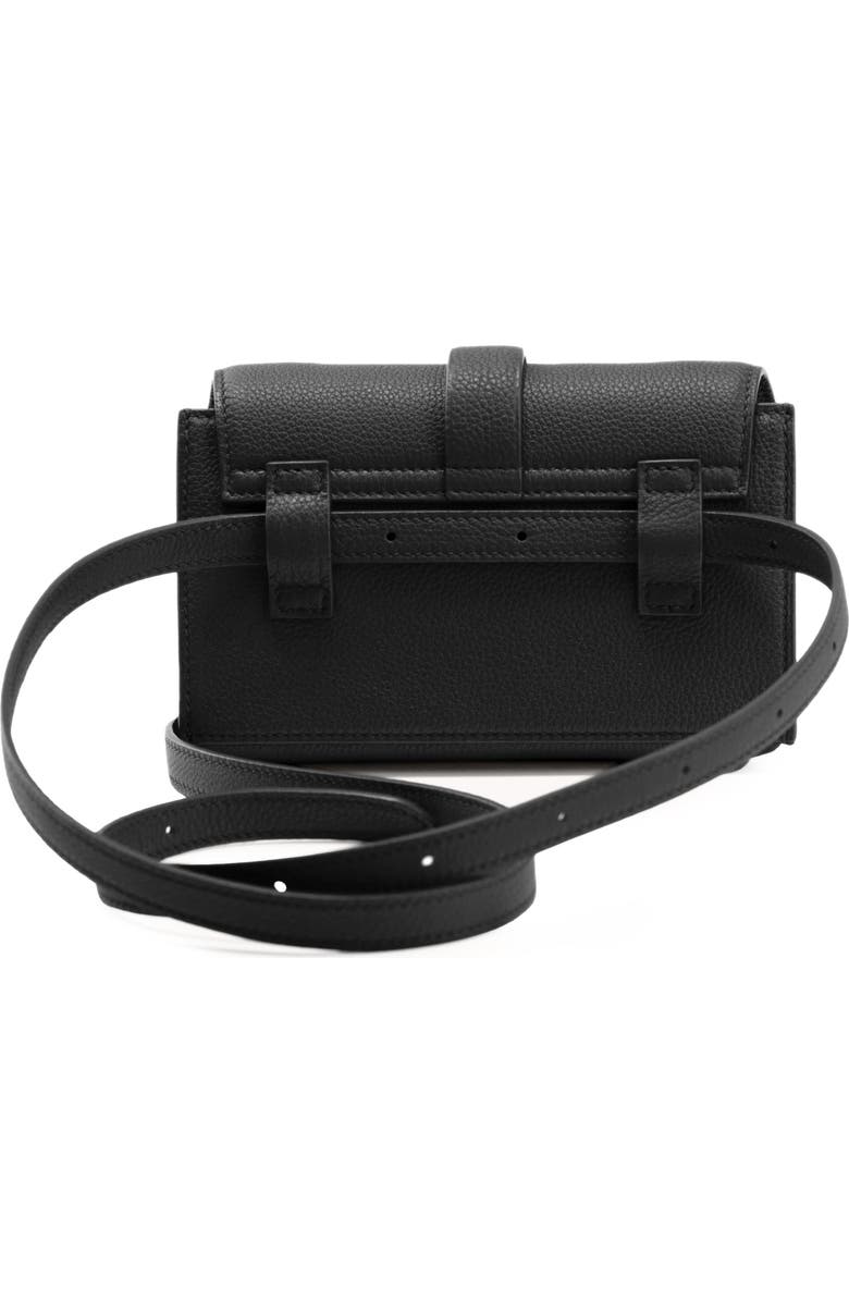 SENREVE Mini Aria Élevée Belt Bag Full-Grain Leather 5-Way Convertible Handbag, Alternate, color,