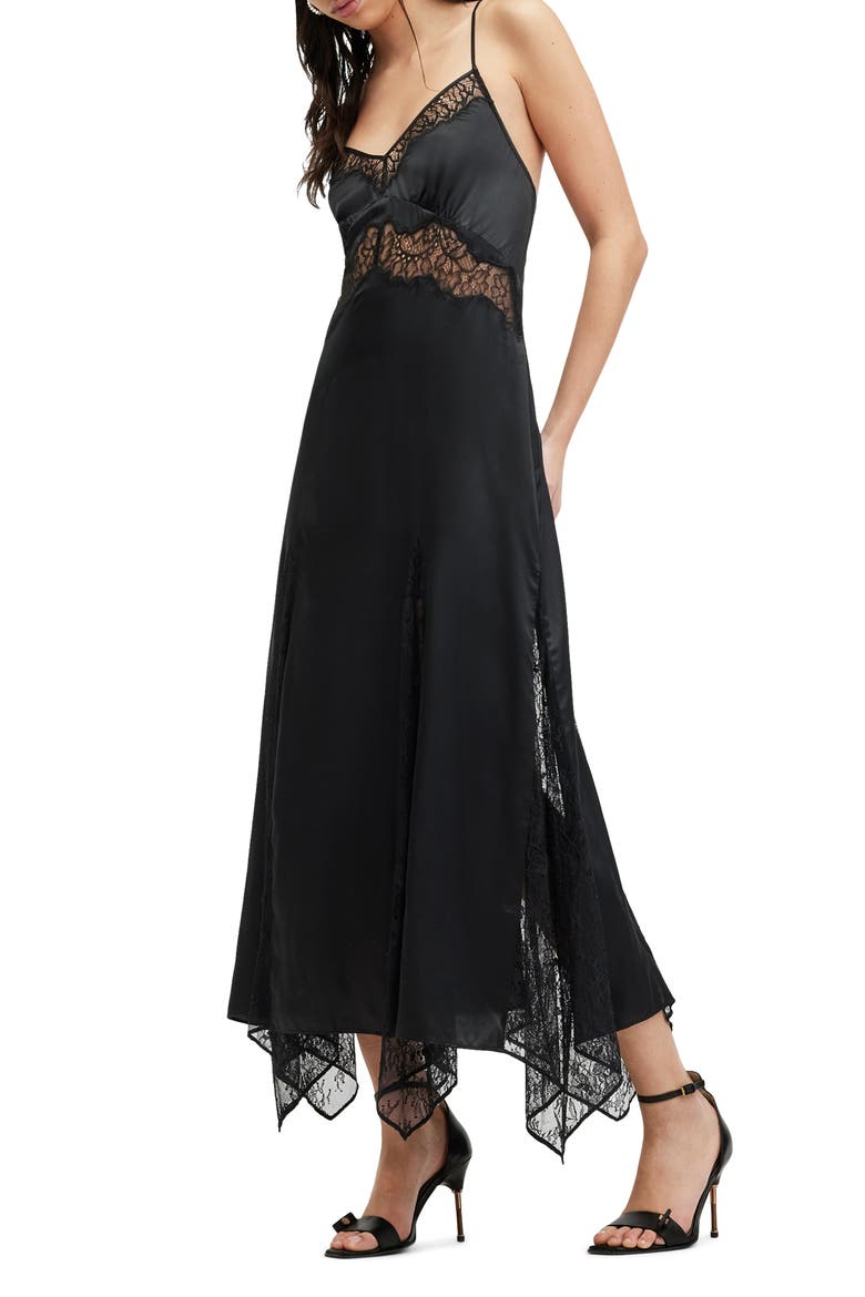 Jasmine Slipdress, Alternate, color, BLACK
