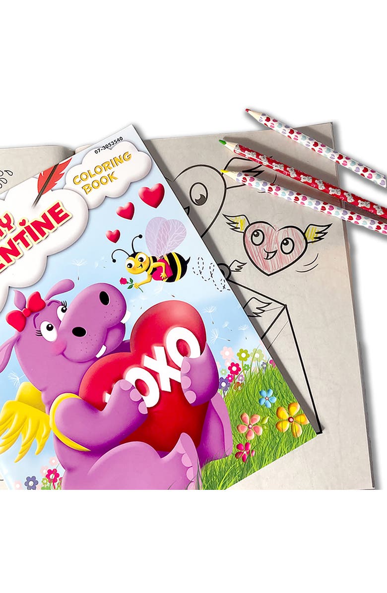Three Little Twigs Valentine
s Coloring Books 8 Piece Bundle Age 3+, Alternate, color, Multicolored