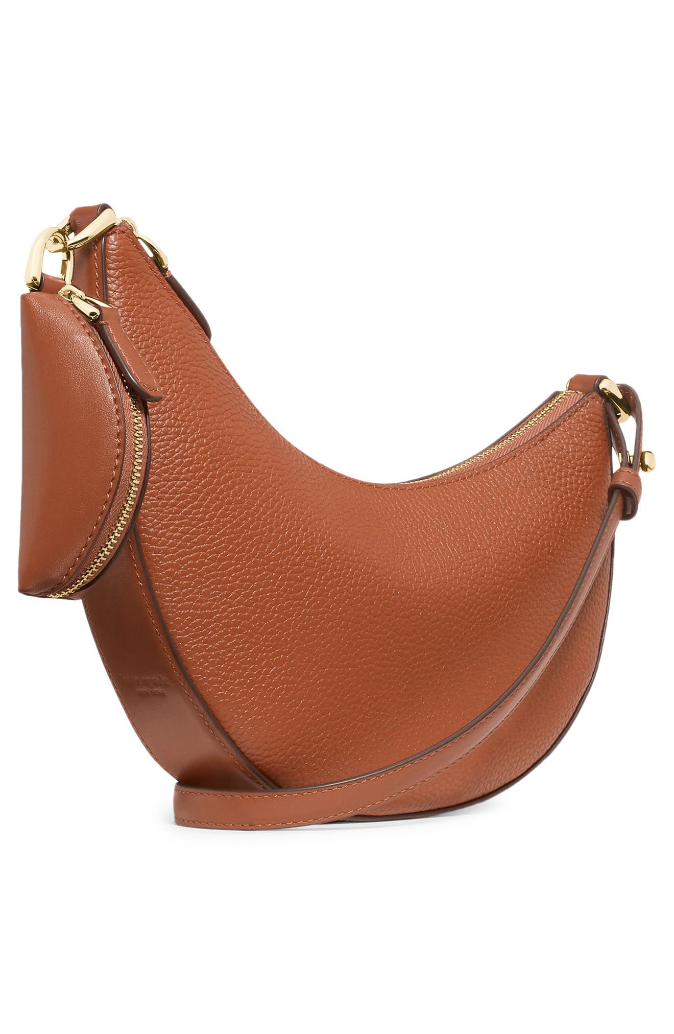 mini duo pebble leather crossbody bag, Alternate, color, SOUTHWEST DESERT