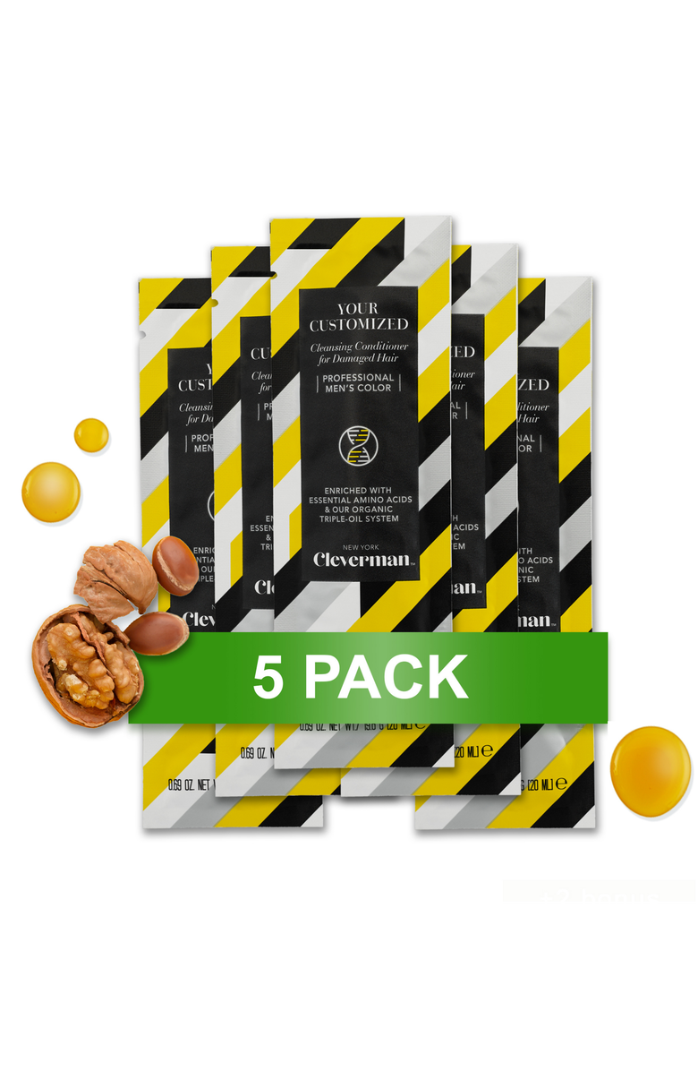 Cleverman Men's Cleansing Conditioner for Damaged Hair, Alternate, color, N/A