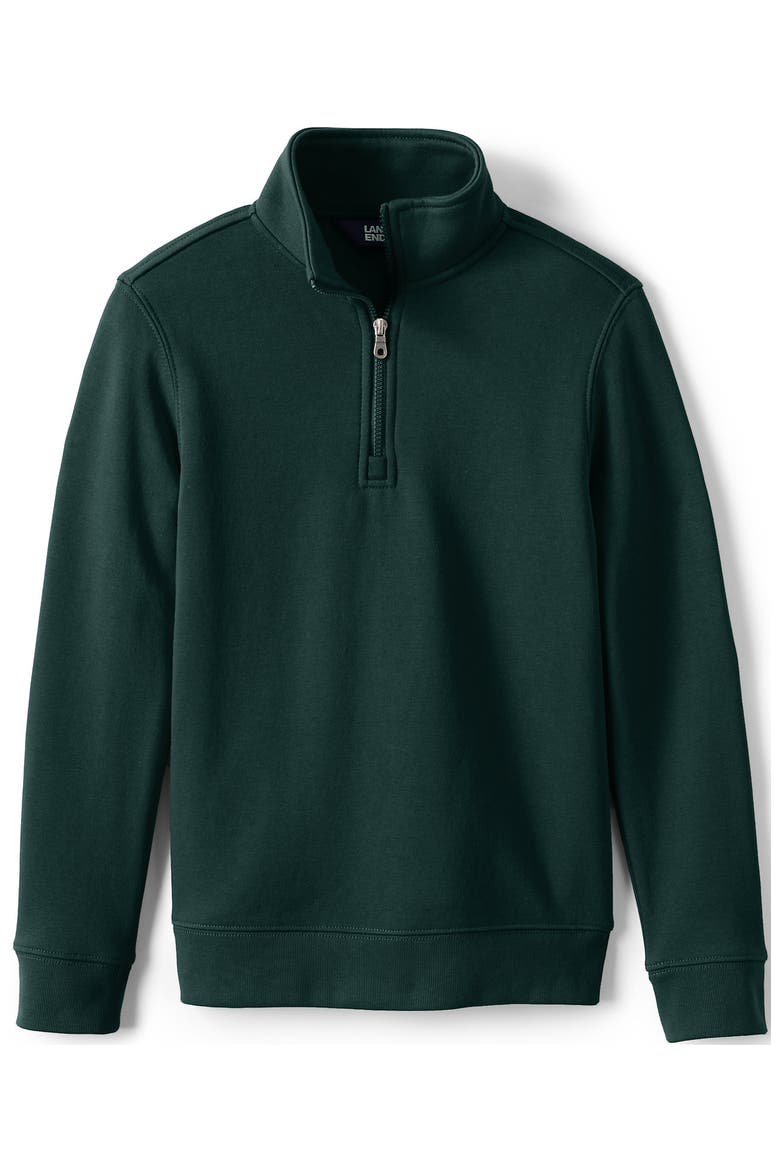 Kids Quarter Zip Sweatshirt, Alternate, color, Evergreen
