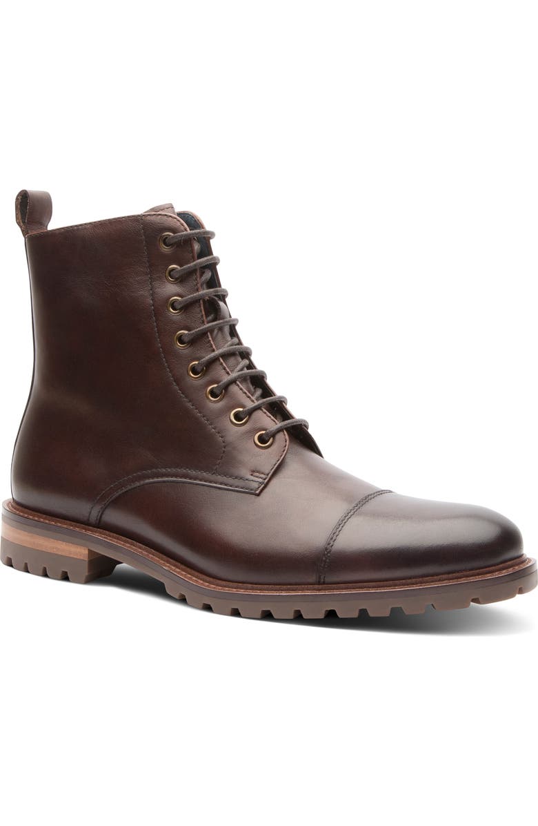 Blake Mckay Bryan Cap Toe Boot, Main, color, Chestnut
