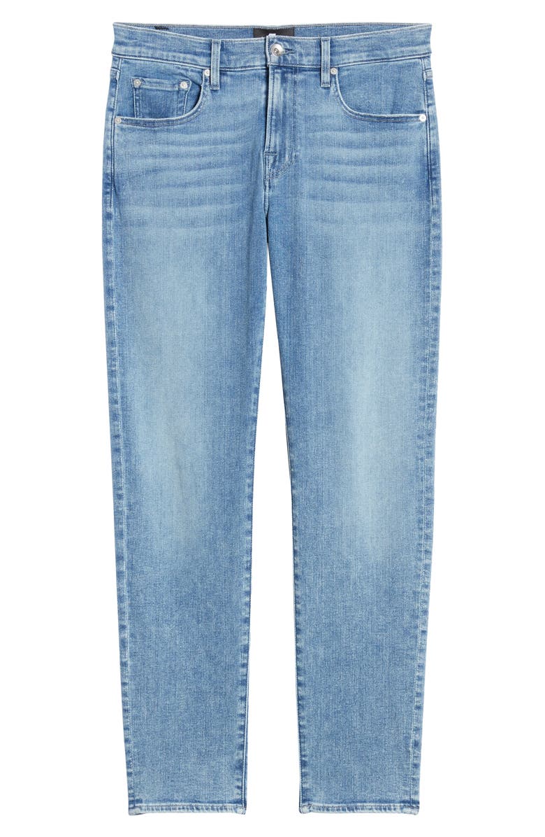 7 For All Mankind <sup>®</sup> Adrien Slim Fit Clean Pocket Skinny Jeans, Alternate, color,