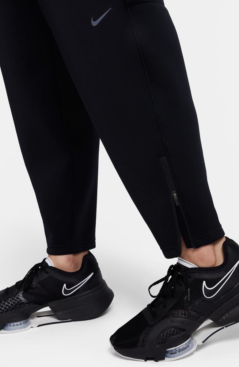 Nike Dri-FIT Prima High-Waisted 7/8 Training Pants, Alternate, color, Black/ Black