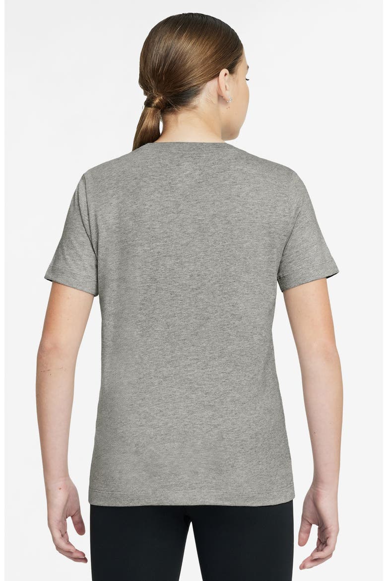 Kids' Basketball Graphic T-Shirt, Alternate, color, DARK GREY HEATHER