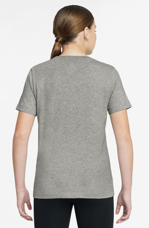 Nike Kids' Basketball Graphic T-shirt In Gray