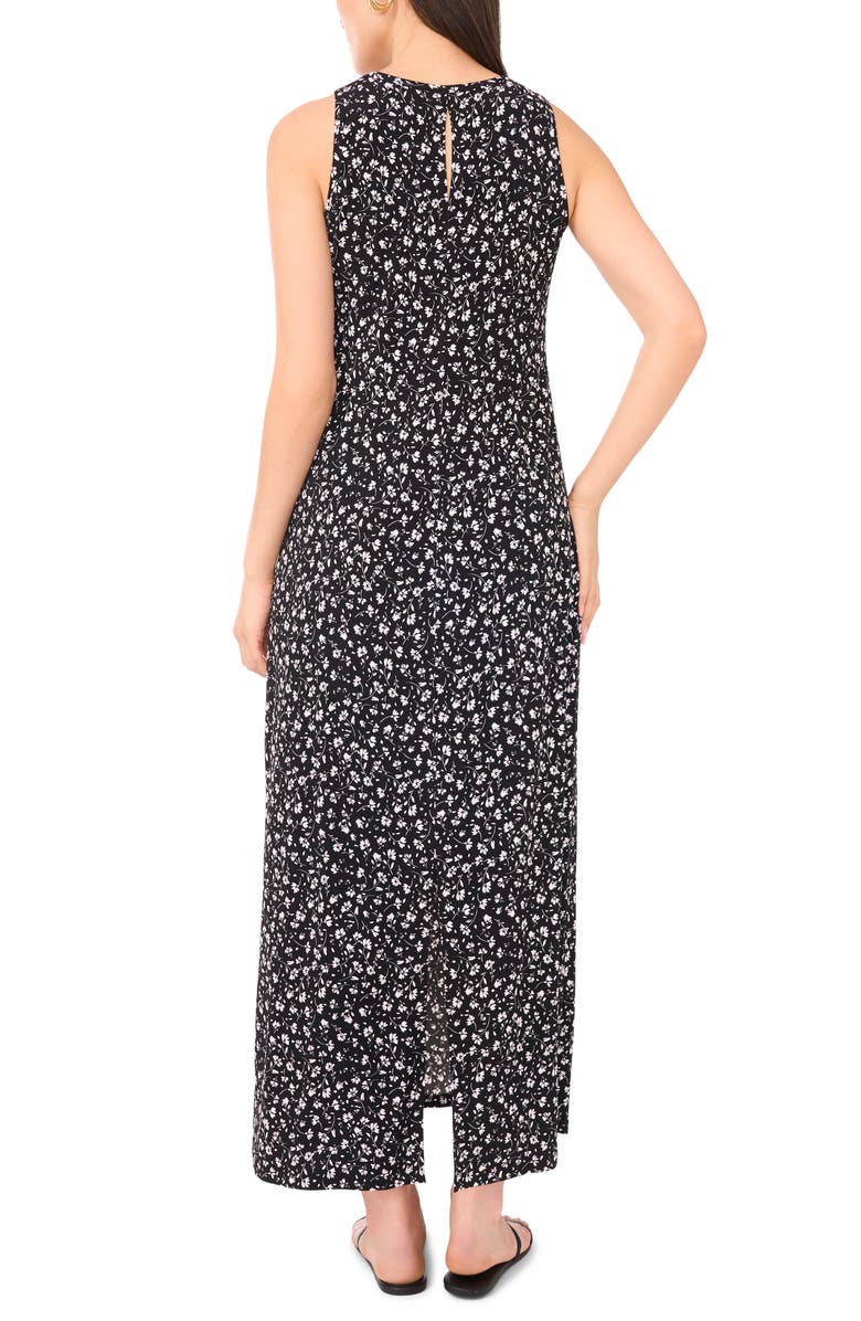 Vince Camuto Floral Sleeveless Jersey Maxi Dress, Alternate, color, 