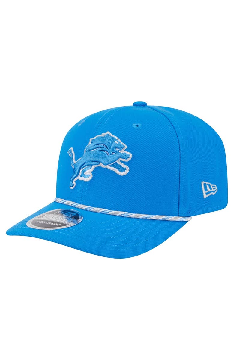 New Era Men's New Era Blue Detroit Lions Gameday Multi Rope 9SEVENTY Stretch-Snap Hat, Main, color, Blue