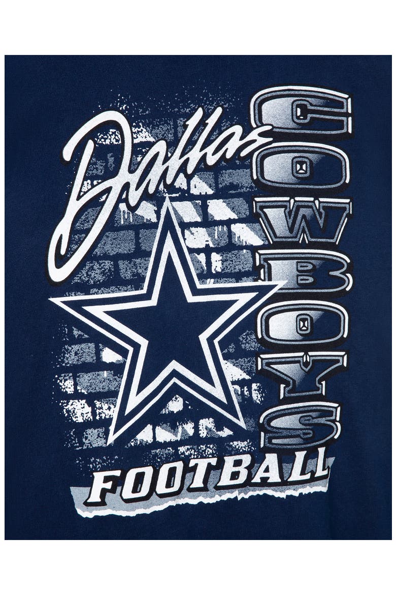 Dallas Cowboys Brick Graphic T-Shirt, Alternate, color, TRUE NAVY