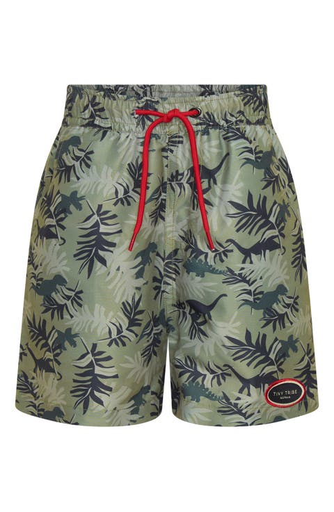 Kids' Dino Park UPF 50+ Swim Trunks (Toddler & Little Kid)