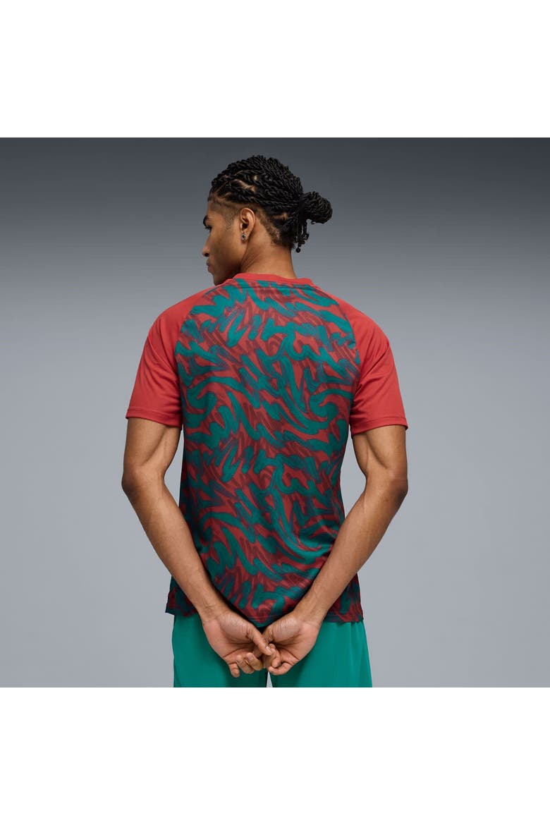Men's Puma Red Portugal National Team Pre-Match Jersey, Alternate, color, Red