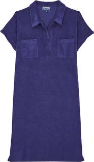Vilebrequin Women's Solid Organic Terry Polo Dress