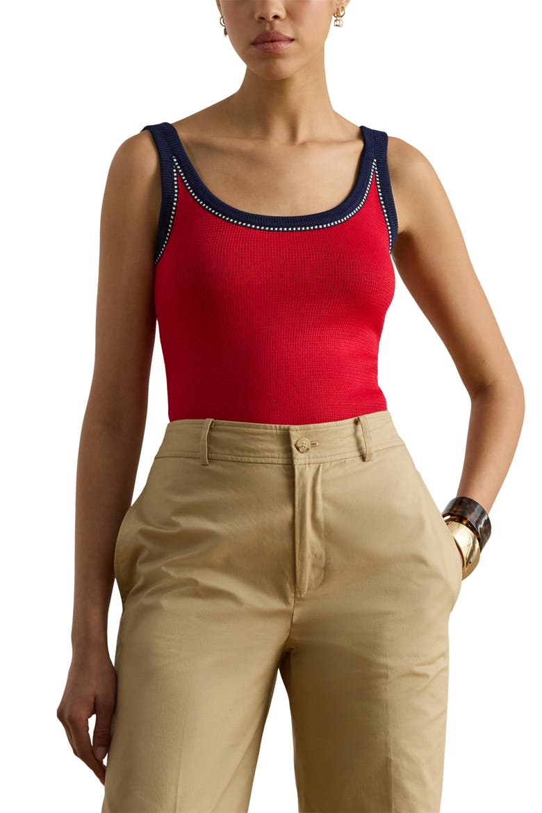 Two-Tone Tank, Main, color, CRUISE RED/ MULTI