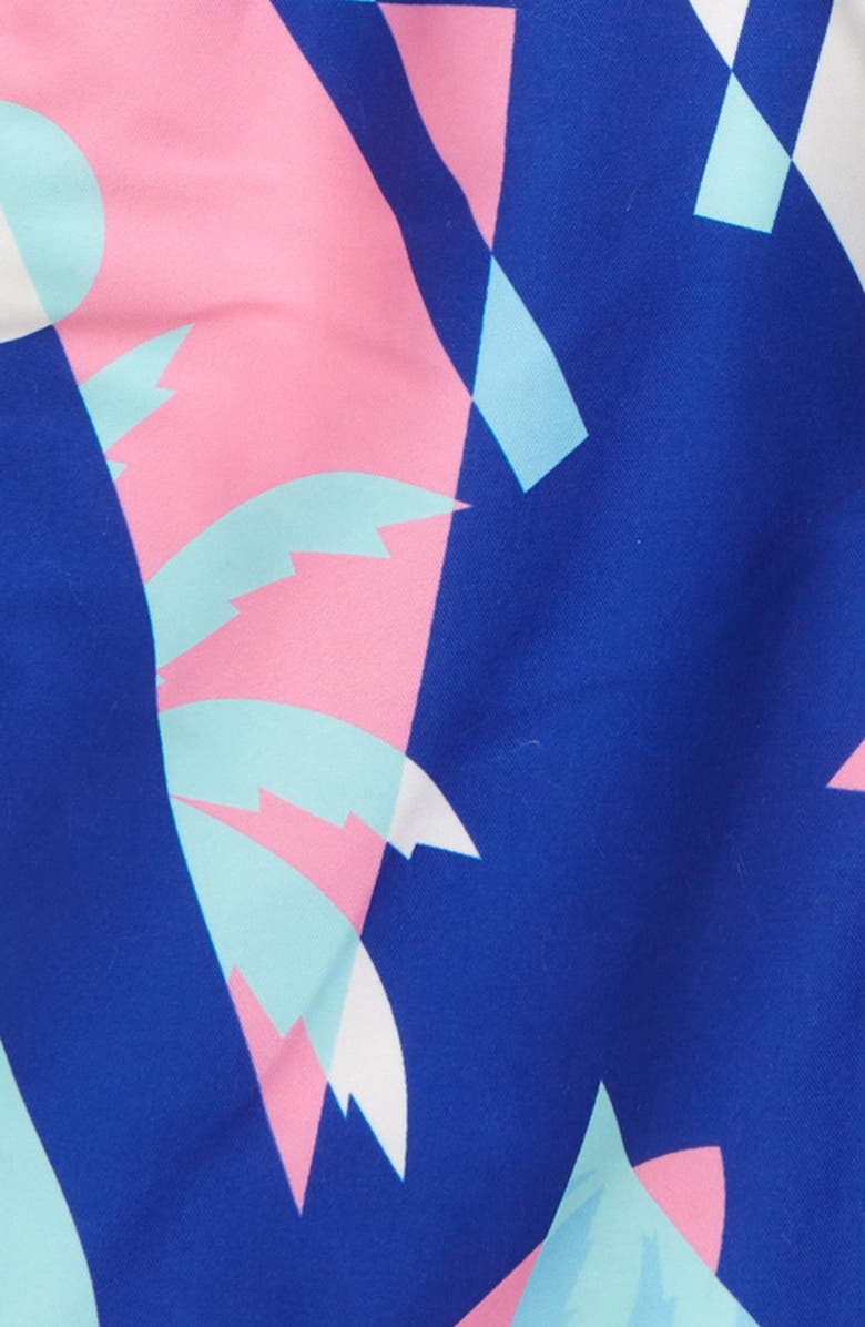 Boardies Kids' Overlay Blue Swim Trunks, Alternate, color, Blue