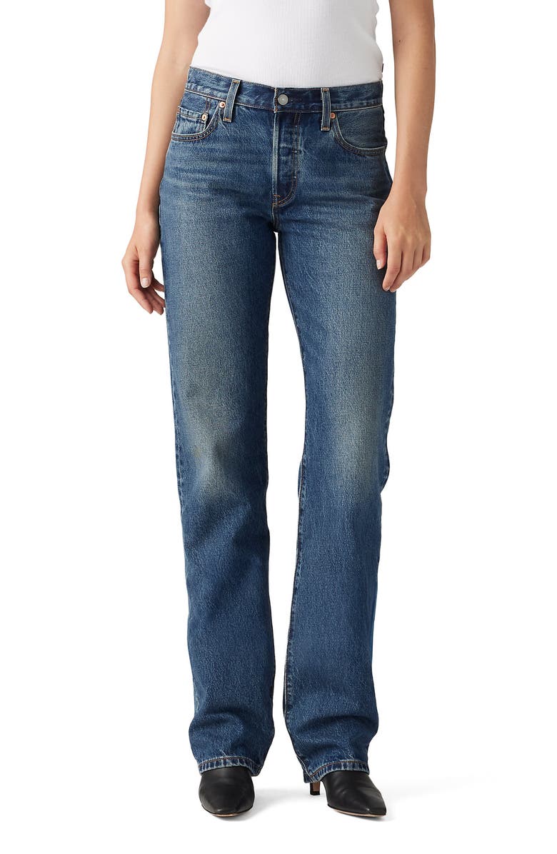 Levi's<sup>®</sup> 501<sup>®</sup> '90s Straight Leg Jeans, Main, color, Flash Full