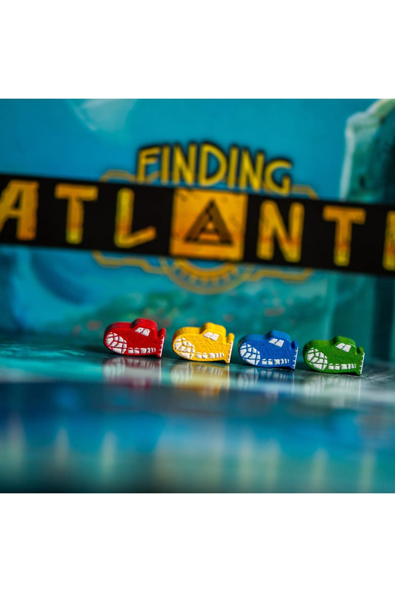 Finding Atlantis Exploration & Deduction Game, Race 14+, Alternate, color, Multicolored