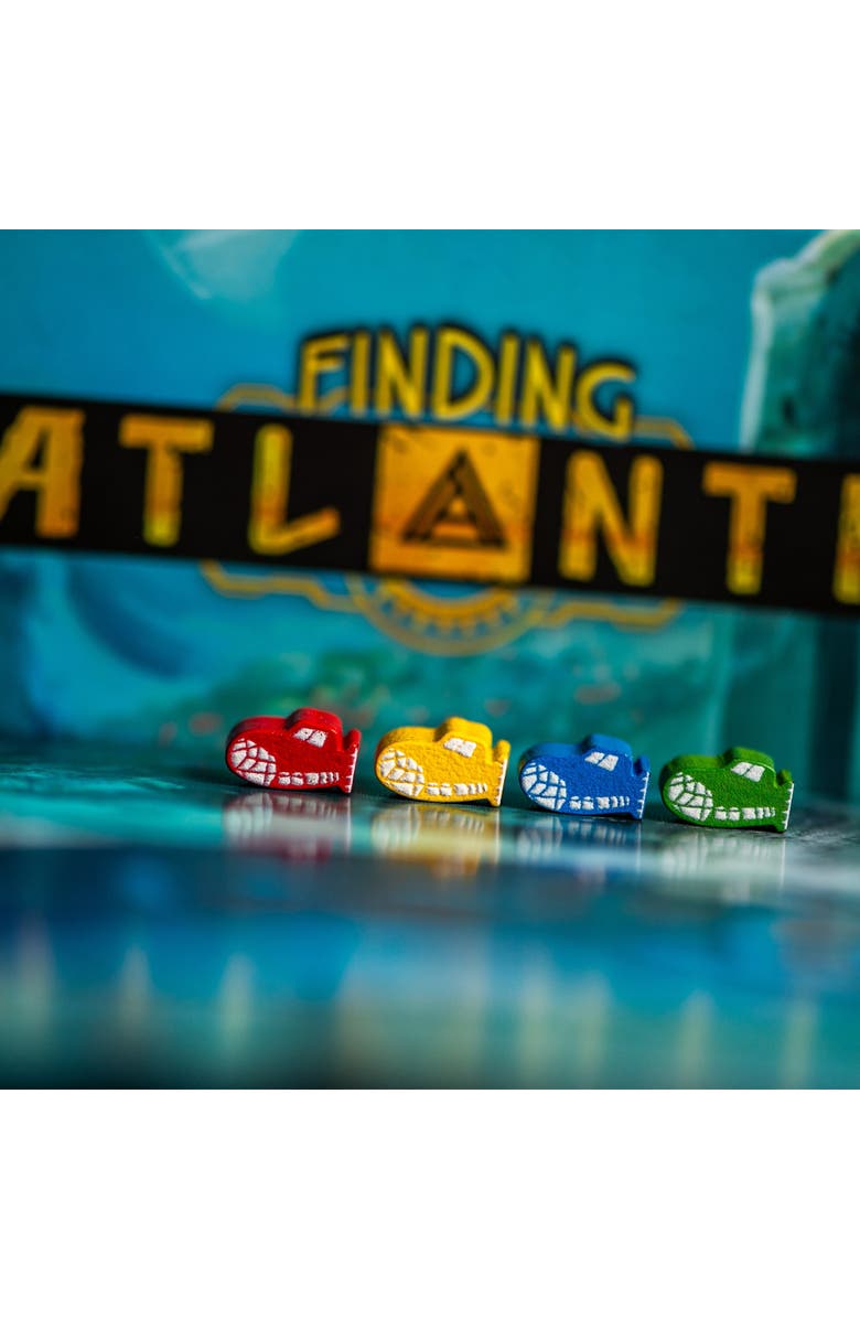 Synapses Games Finding Atlantis Exploration & Deduction Game, Race 14+, Alternate, color, Multicolored