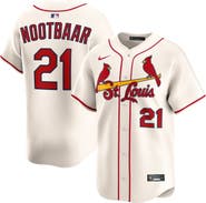 Nike Men's Nike Lars Nootbaar Cream St. Louis Cardinals Alternate 2 Limited Jersey