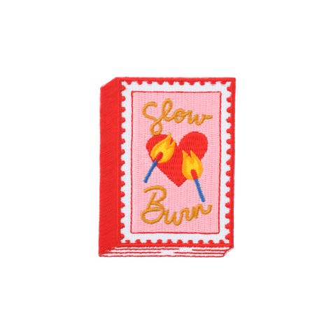 Book Themed Stick On Patches