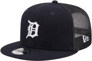 New Era Youth New Era Navy Detroit Tigers 9FIFTY Trucker Snapback Hat
