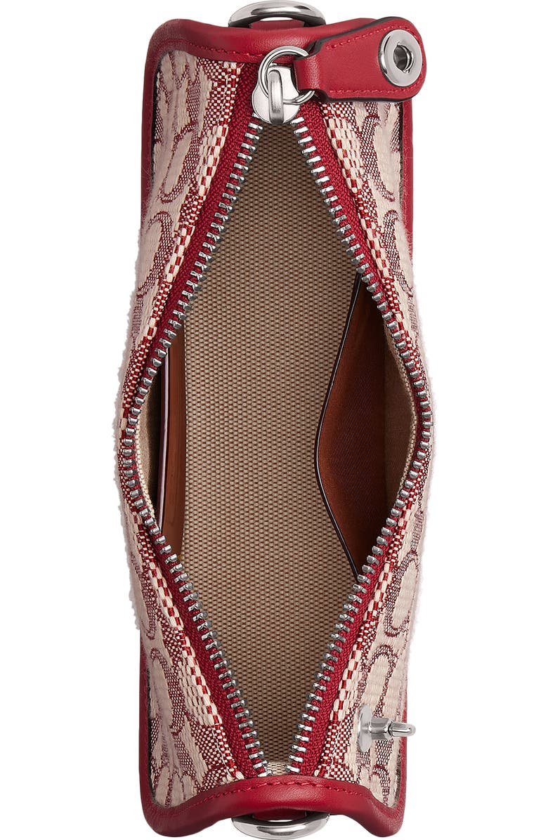 COACH Originals Monogram Canvas Jacquard Shoulder Bag, Alternate, color,