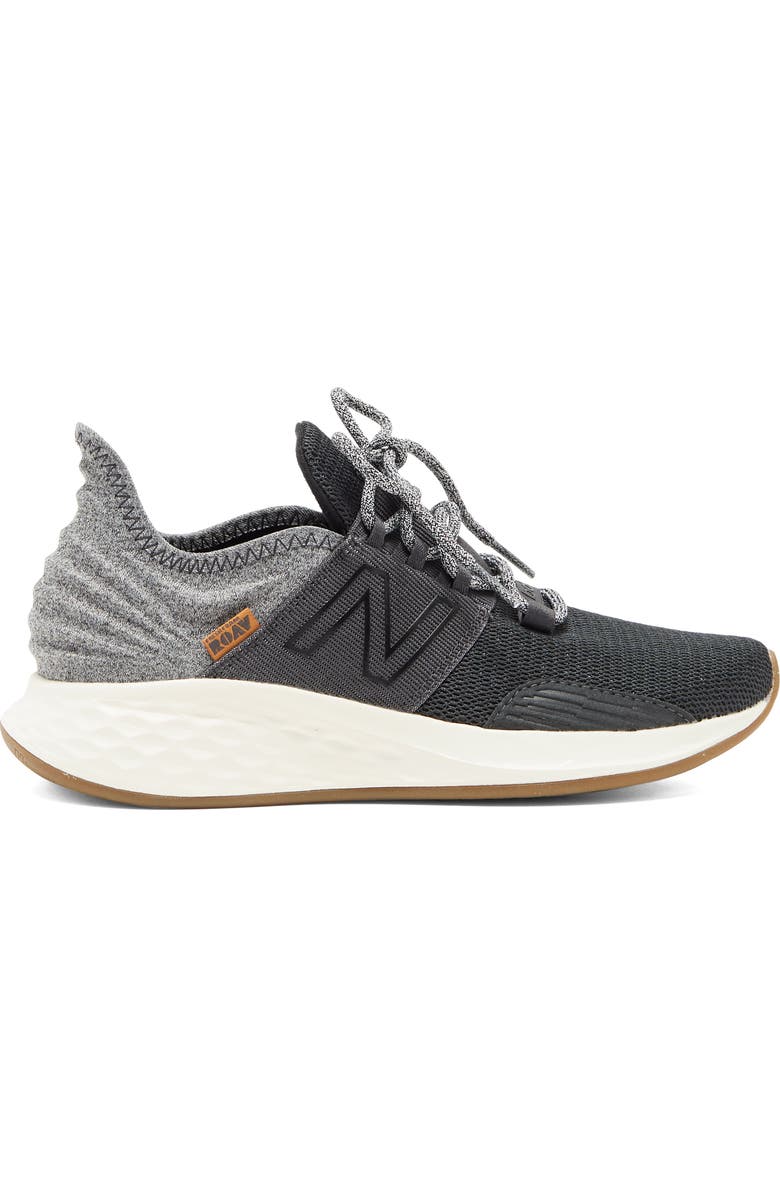 New Balance Roav Athletic Sneaker, Alternate, color, Blacktop
