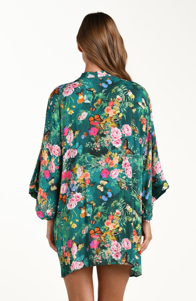 L'AGENCE Caterina Cover-Up, Alternate, color, Green Multi