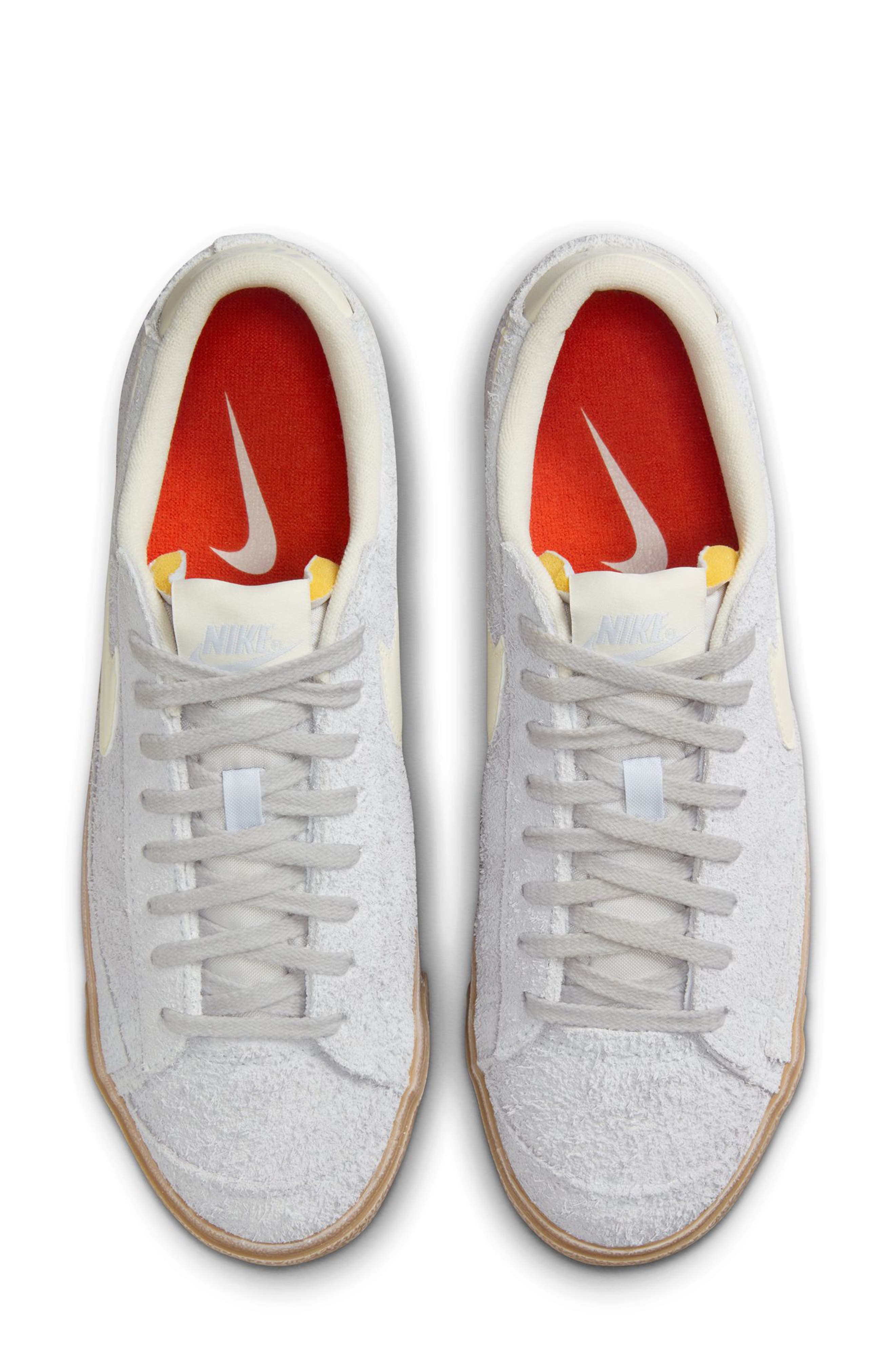 Nike Blazer Low 
77 Sneaker, Alternate, color, Grey/ Ivory/ Brown